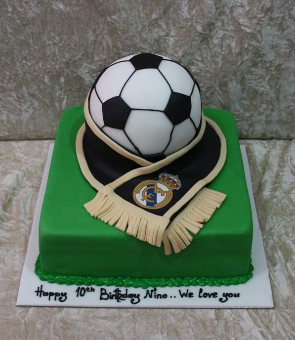 Real Madrid Cake Real Madrid Cake