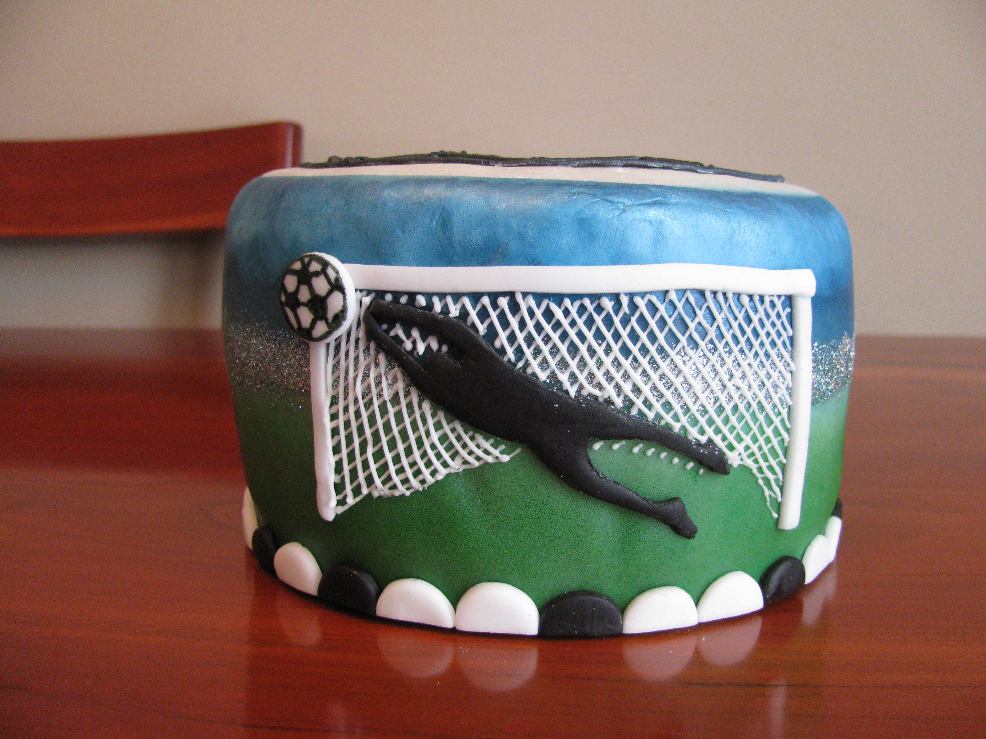 Soccer Goalie Cake Soccer Goalie Cake