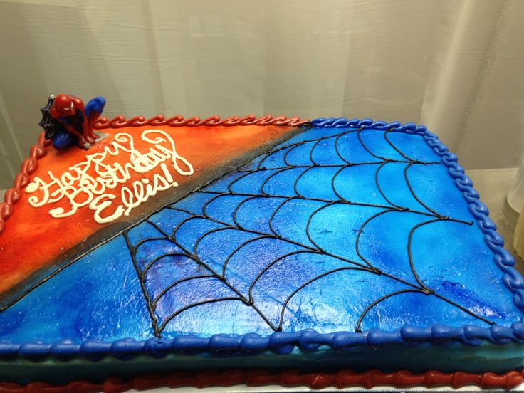 Spider Sheet Cake Ideas Spider Sheet Cake Ideas
