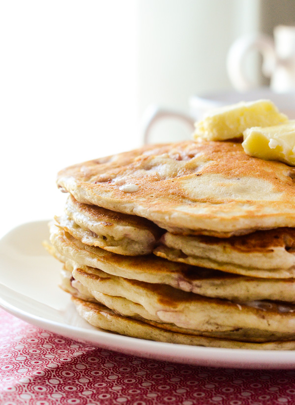 Strawberry Pancakes with Syrup Strawberry Pancakes with Syrup