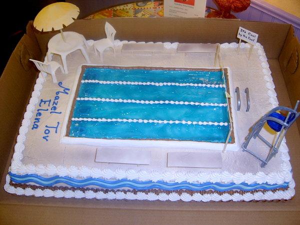 Swimming Pool Cake
