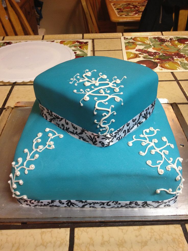 Teal Birthday Cake Ideas