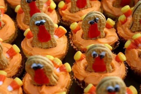Turkey Thanksgiving Cupcakes Decorating Idea Turkey Thanksgiving Cupcakes Decorating Idea