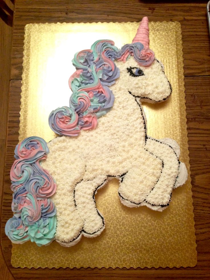 Unicorn Cupcake Cake