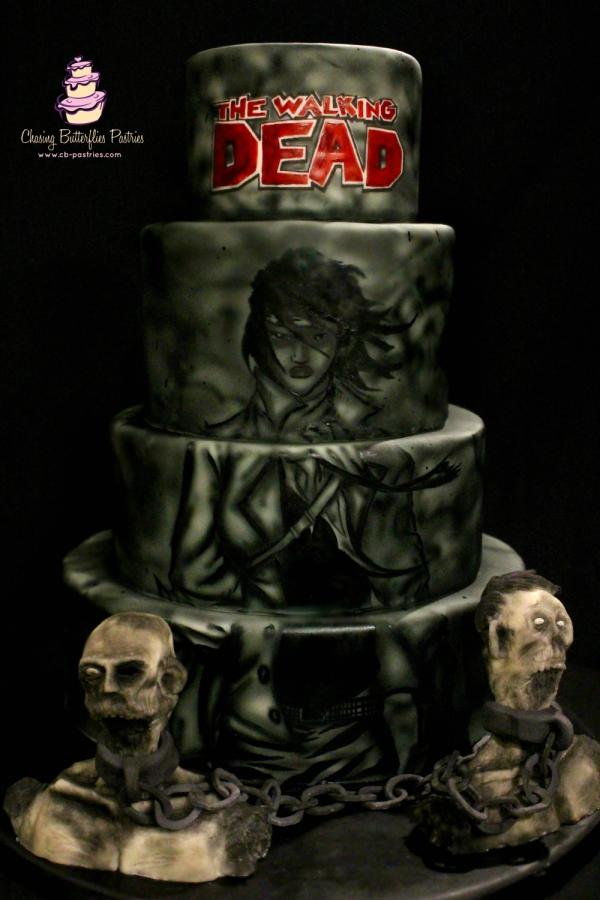 Walking Dead Cake