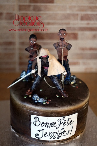 Walking Dead Cake