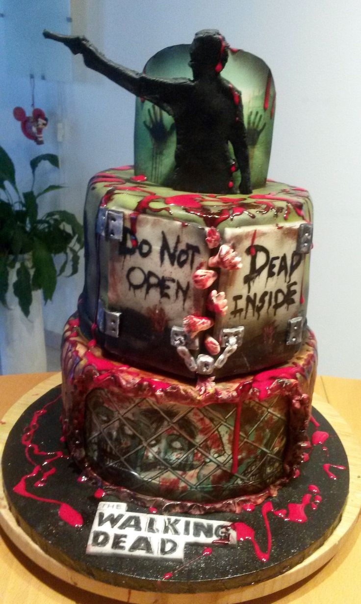Walking Dead Cake