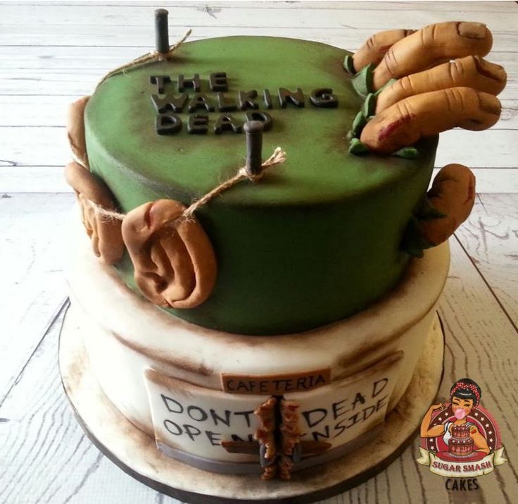 Walking Dead Cake