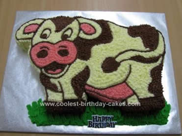 Cow Birthday Cake Ideas Cow Birthday Cake Ideas
