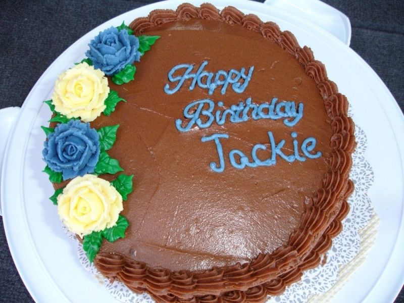 Happy Birthday Jackie Cake Happy Birthday Jackie Cake
