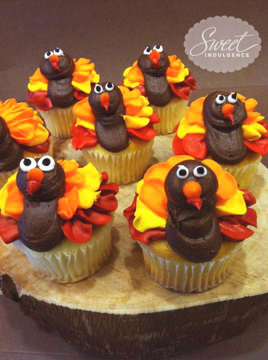 Turkey Thanksgiving Cupcakes Decorating Idea Turkey Thanksgiving Cupcakes Decorating Idea