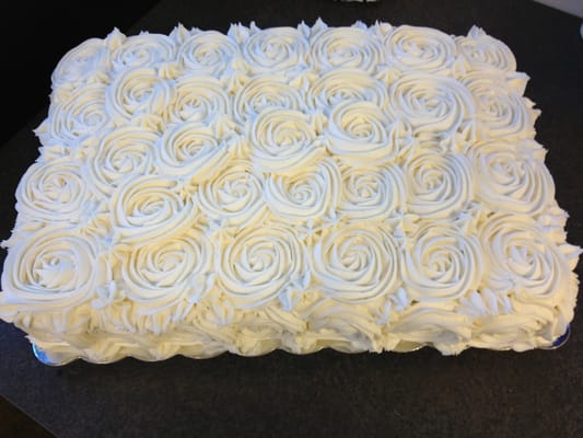 5 Photos of Sheet Cakes With Roses 73rd 5 Photos of Sheet Cakes With Roses 73rd