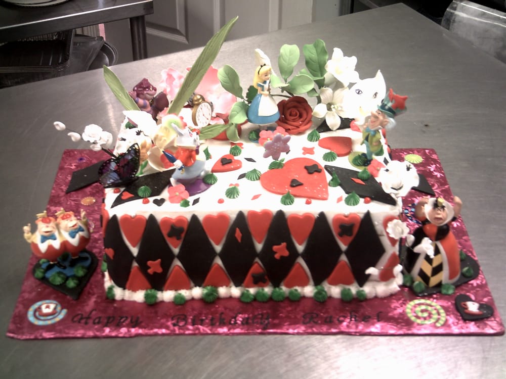 Alice Wonderland Sheet Cakes Alice Wonderland Sheet Cakes