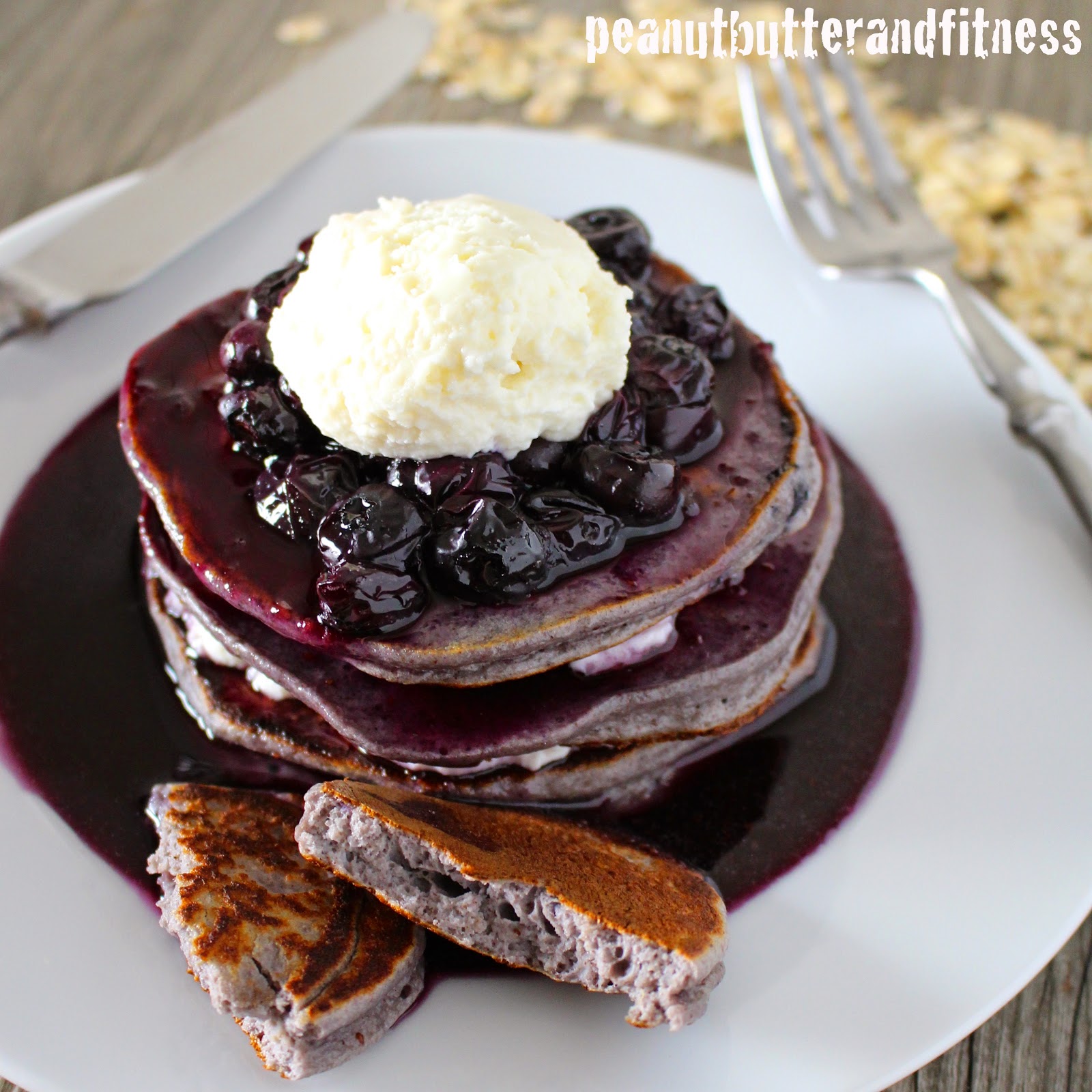 Cinnamon Blueberry Pancakes Cinnamon Blueberry Pancakes