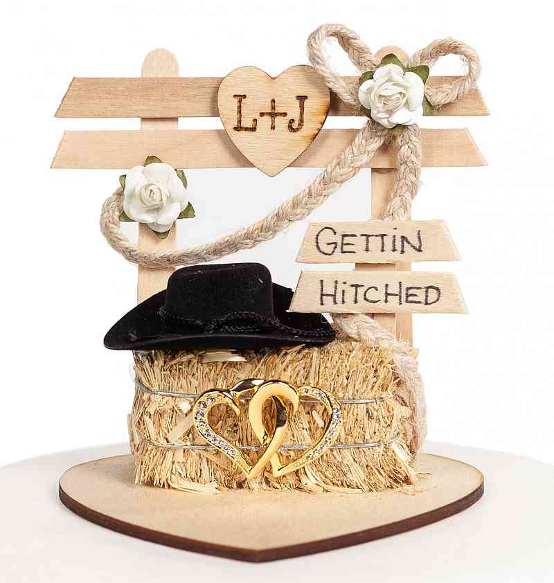 Country Western Wedding Cake Topper Country Western Wedding Cake Topper