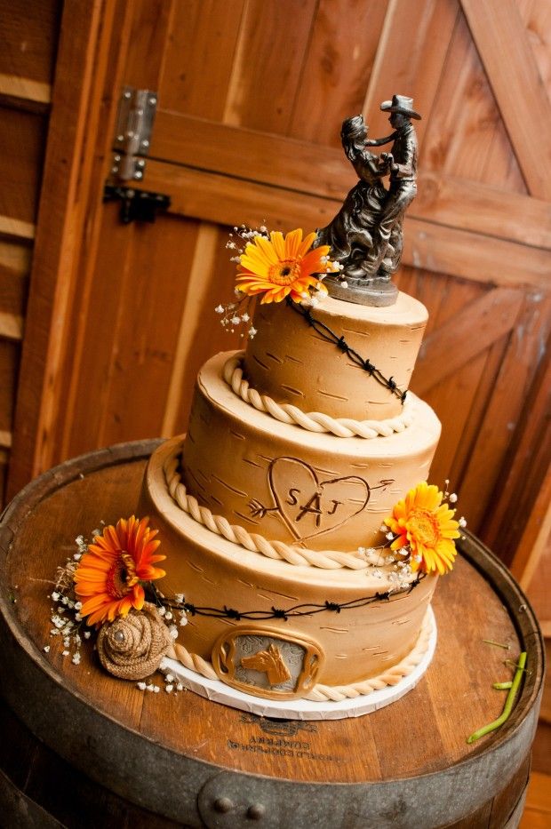 Country Western Wedding Cakes Country Western Wedding Cakes