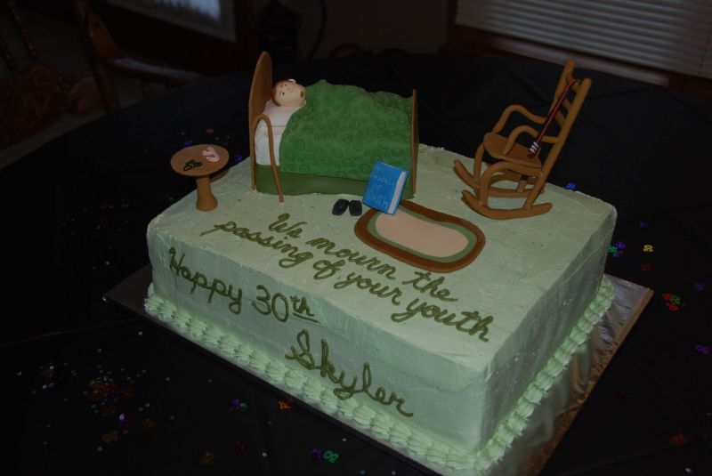 Funny Birthday Cakes for Men Turning 30