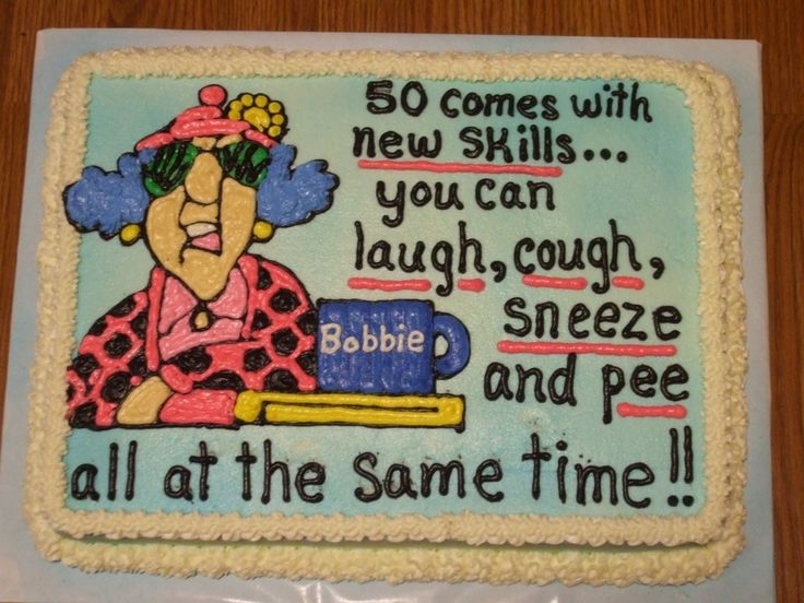 Happy 50th Birthday Cake Sayings