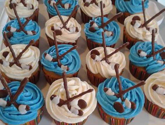 Hockey Cupcake Ideas Hockey Cupcake Ideas