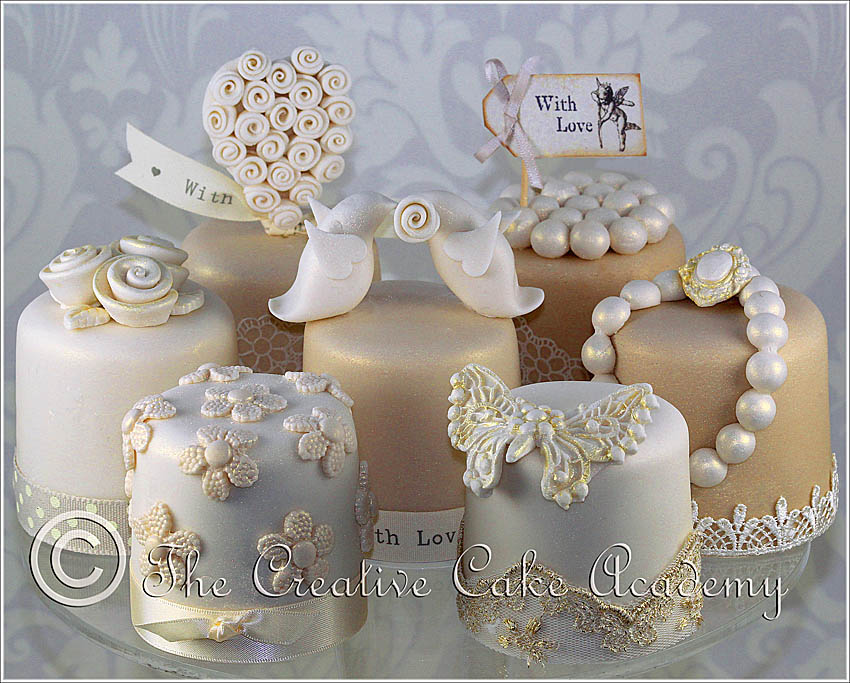 Mini Wedding Cakes Mini Wedding Cakes