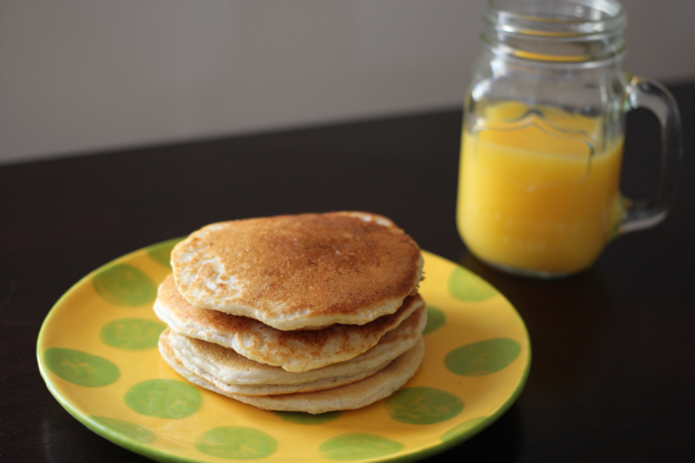 Peanut Butter Pancakes with Syrup Peanut Butter Pancakes with Syrup