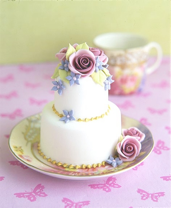 Rose Mini Tea Cake Rose Mini Tea Cake