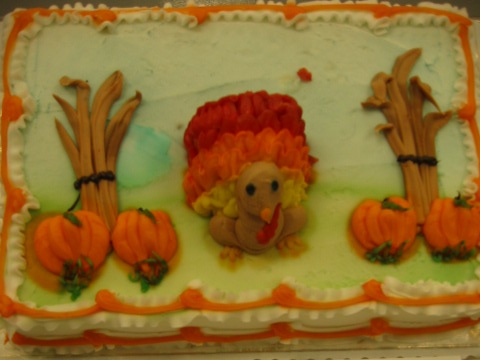 Thanksgiving Cake Thanksgiving Cake