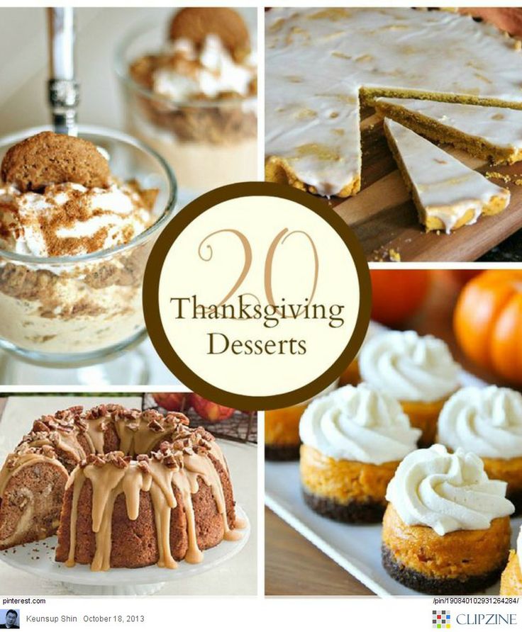 Thanksgiving Dessert Ideas Thanksgiving Dessert Ideas