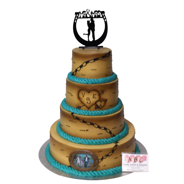 Western Wedding Cakes Designs Western Wedding Cakes Designs