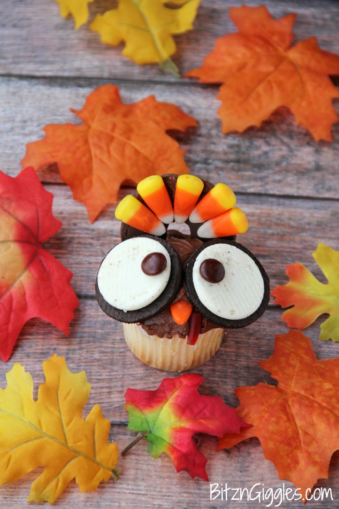 Wide-Eyed Turkey Cupcakes Thanksgiving Wide-Eyed Turkey Cupcakes Thanksgiving