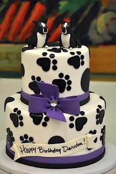 Boston Terrier Cake Boston Terrier Cake