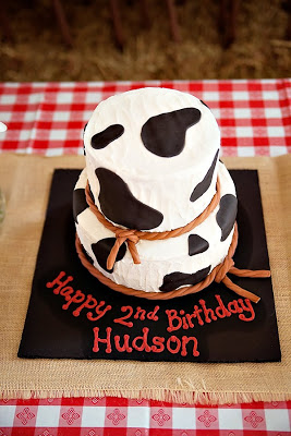 Cowboy Themed Birthday Cake Cowboy Themed Birthday Cake