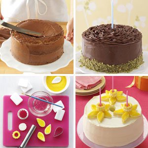 12 Cake Decorating Idea With 2 Cakes Photo Easy Cake Decorating