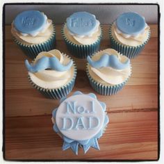 6 Photos of Happy Father's Day Cupcakes