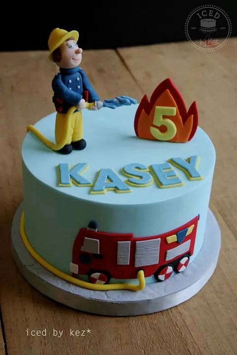 Fireman Sam Birthday Cake Fireman Sam Birthday Cake