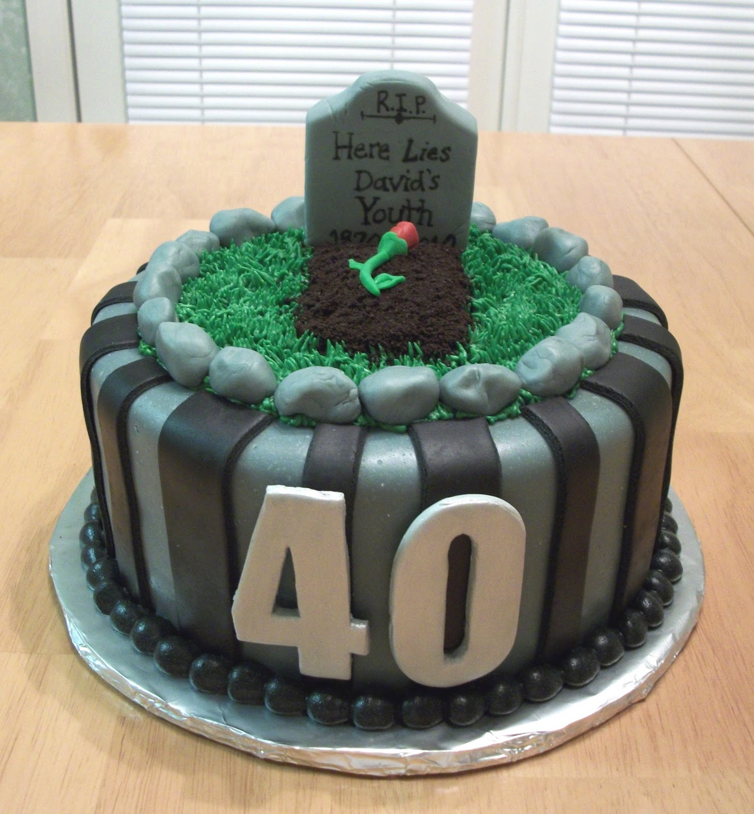 Funny 40th Birthday Cakes.