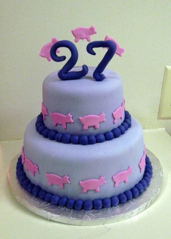 Happy 27th Birthday Cake Happy 27th Birthday Cake