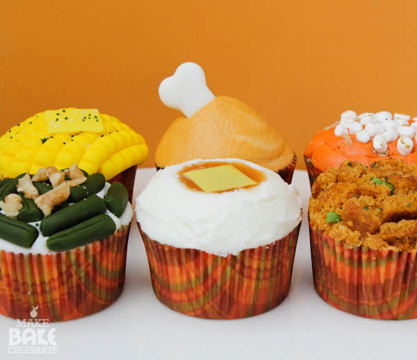 Thanksgiving Dinner Cupcakes Thanksgiving Dinner Cupcakes