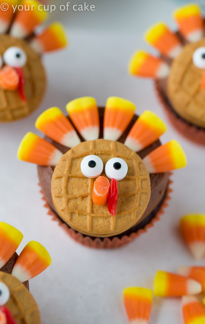 Thanksgiving Turkey Cupcakes Thanksgiving Turkey Cupcakes