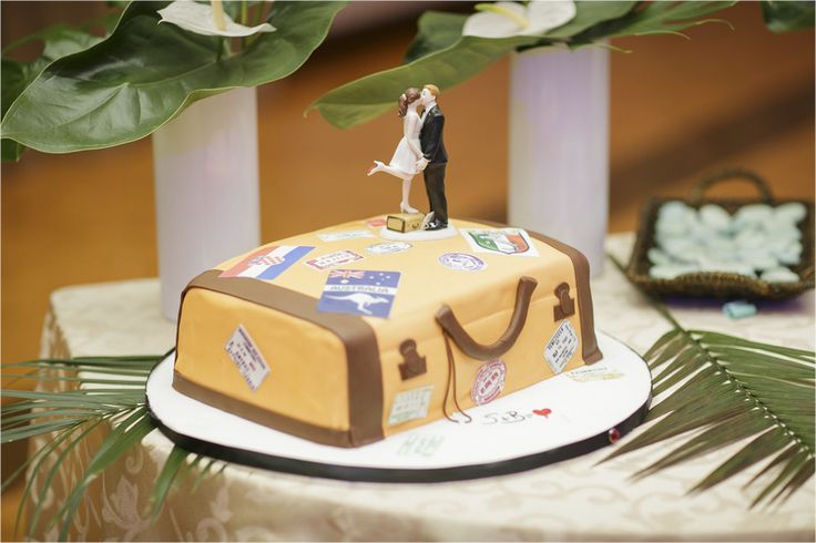 Travel Themed Bridal Shower Cake Travel Themed Bridal Shower Cake