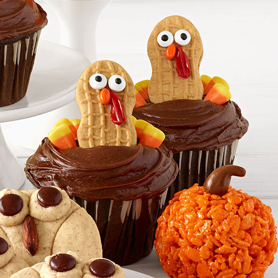 Turkey Cupcakes Family Circle Turkey Cupcakes Family Circle
