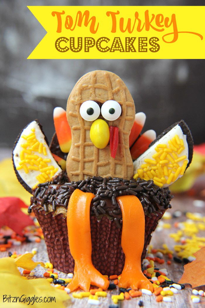 Turkey Cupcakes Thanksgiving Recipes Desserts Turkey Cupcakes Thanksgiving Recipes Desserts