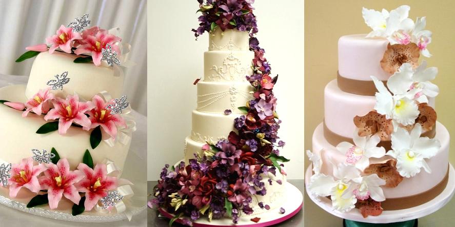 7 Wedding Cupcakes With Gum Paste Flowers Photo How To Make Wedding Cake With Gum Paste Flowers