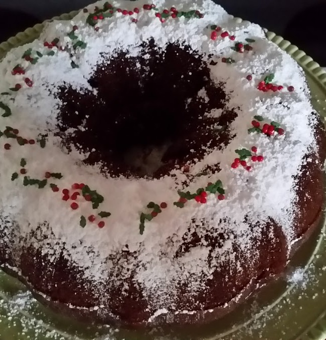 Chocolate Christmas Bundt Cake Chocolate Christmas Bundt Cake