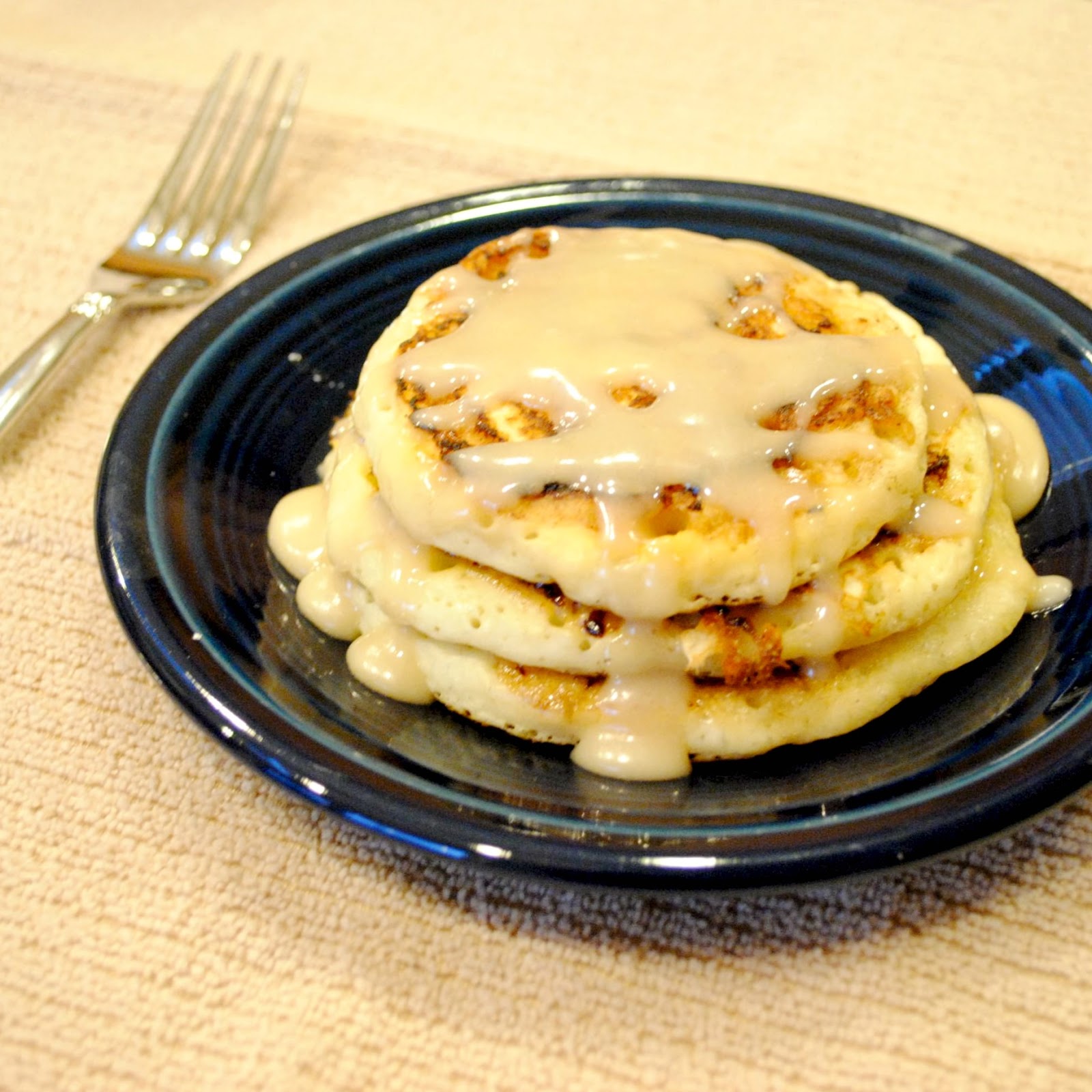 Cinnamon Roll Pancakes Cinnamon Roll Pancakes