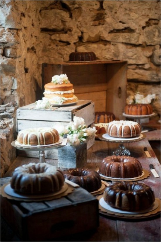 Country Wedding Cake Table Dessert Country Wedding Cake Table Dessert