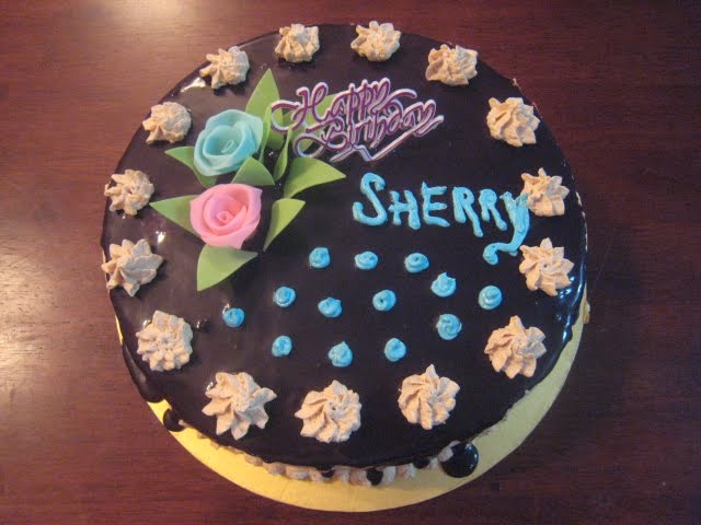 Happy Birthday Sherry Cake.