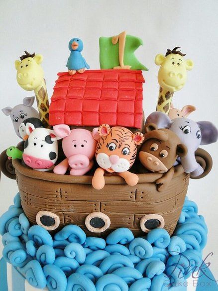 Noah's Ark Cake Noah's Ark Cake