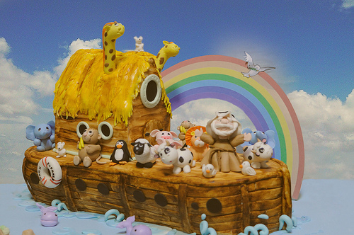 Noah's Ark Cake Noah's Ark Cake