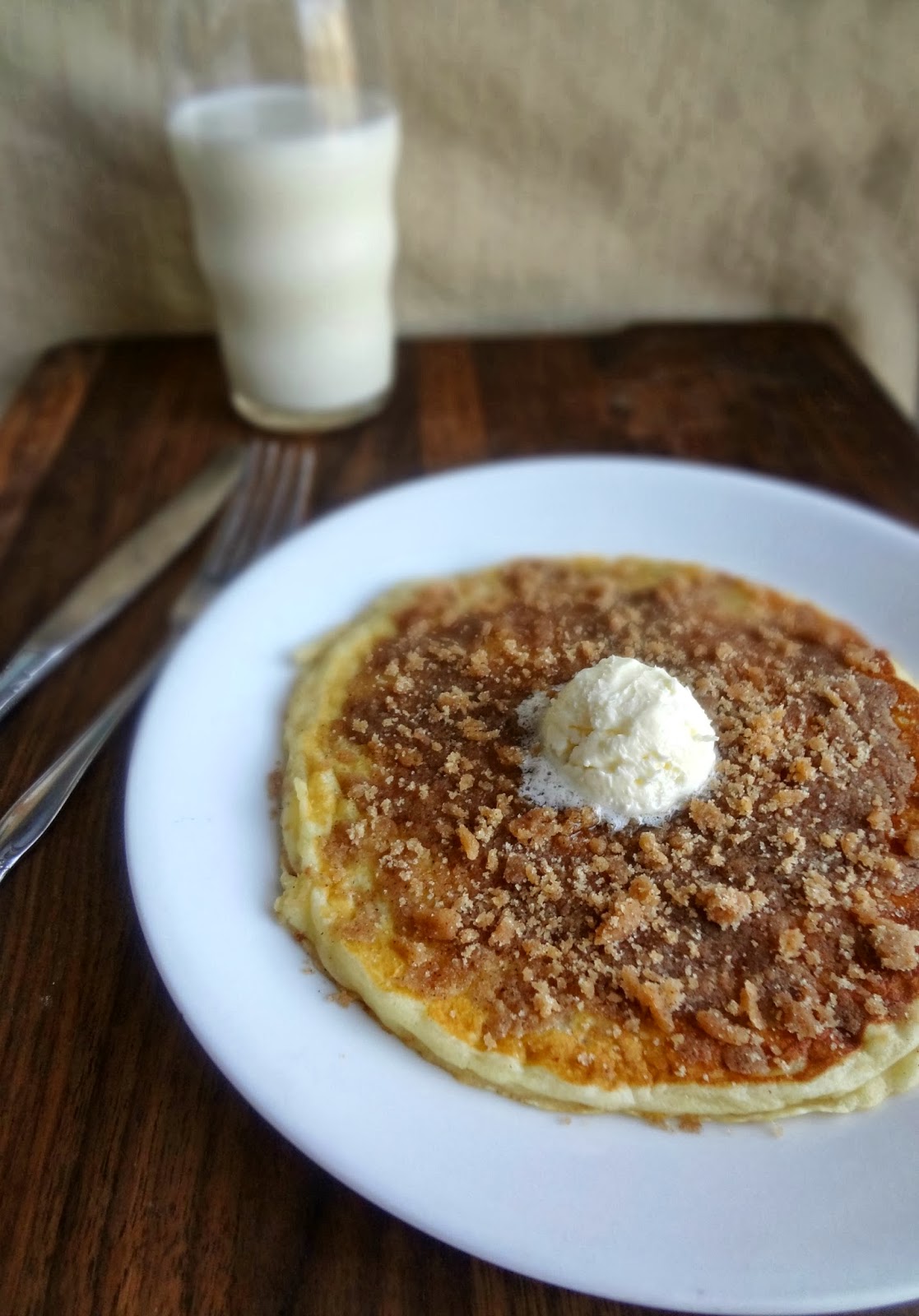 Streusel Pancakes Streusel Pancakes